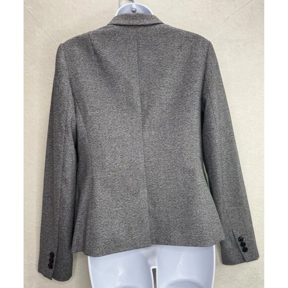 Banana Republic Women's Classic Fit Blazer Size 6 Gray Preppy Office - Picture 5 of 9